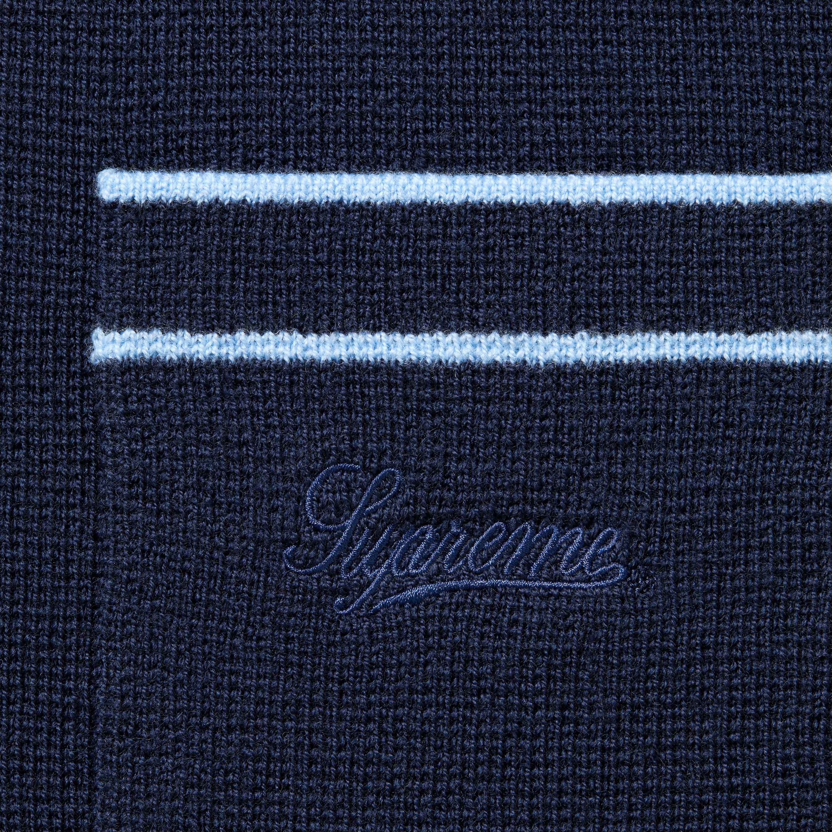Zip Up Polo Sweater view 11